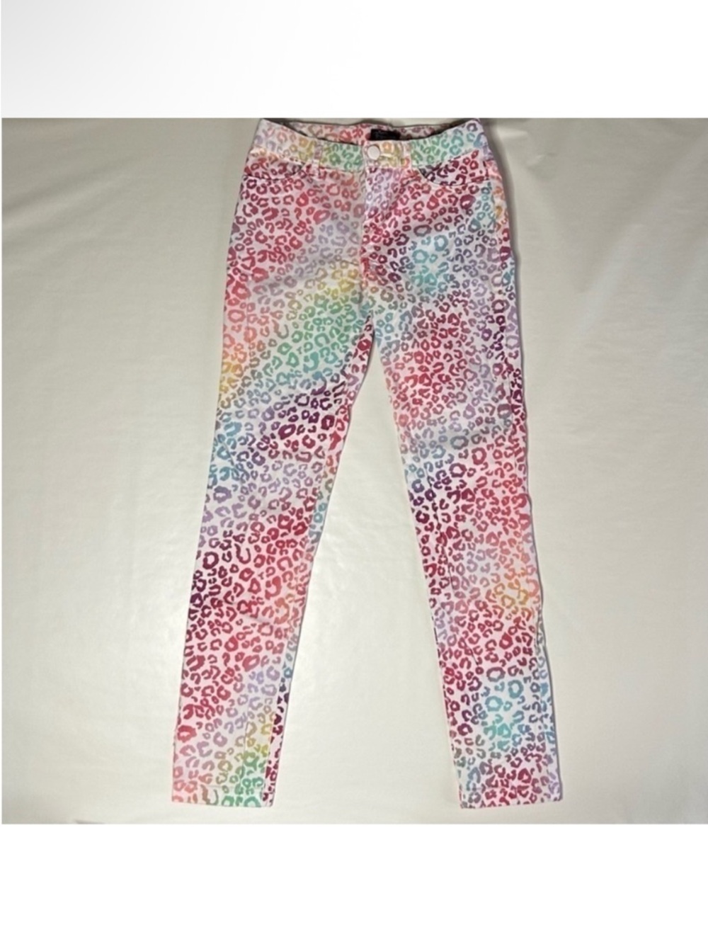 The Children's Place Rainbow Leopard Print Skinny Pants - Multicolor